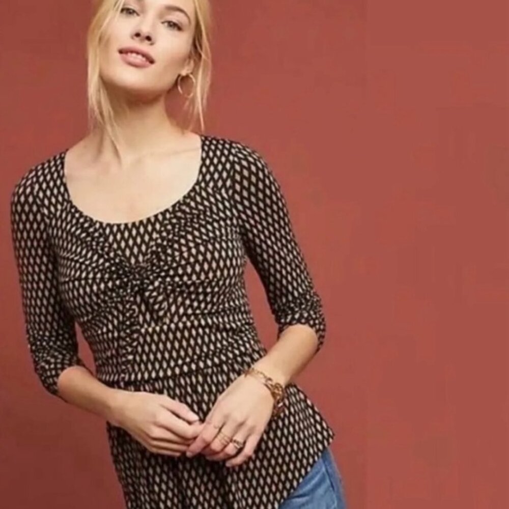 Meadow Rue Anthropologie Joselyn Long Sleeve Small